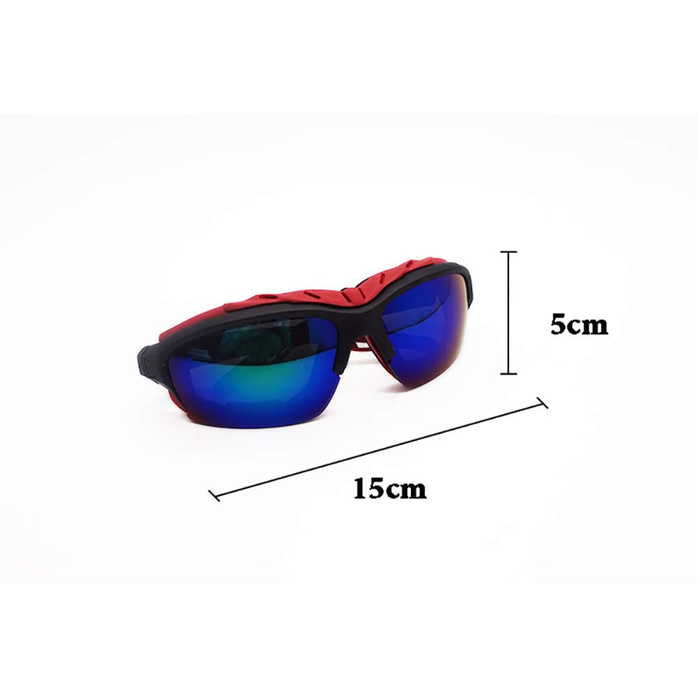 C- Maschere da Sci, Maschere da Snowboard per Sport Invernali con Protezione UV 400, Lenti antiappannamento, Antivento, Antipolvere e antiriflesso per Bambini, Giovani, Uomini e Donne,B