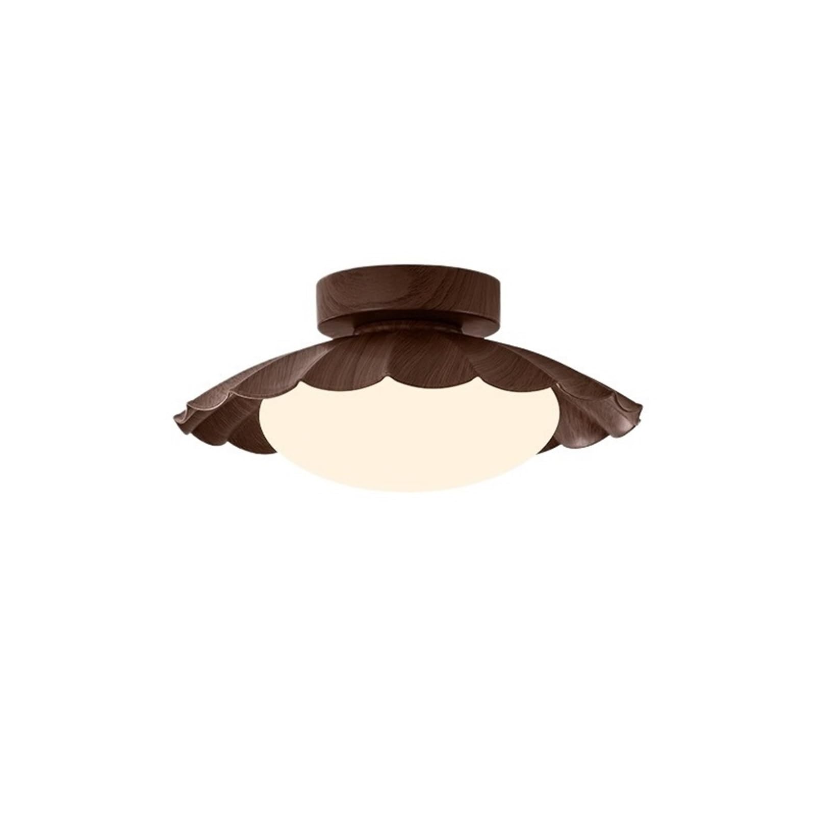 lampa sufitowa Lampa wejściowa w kształcie liścia lotosu, antyczna lampa w stylu retro do korytarza, lampa sufitowa na balkon Sypialnia