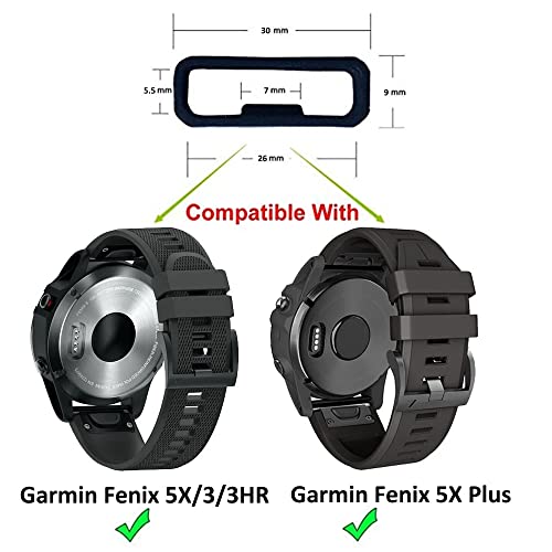 Sujetador de correa de 20mm para Garmin Fenix 7S y 6S ideal para running y yoga urbano 4