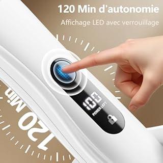 Rasoir Electrique Femme - Tondeuse Femme Intime Tout-En-Un (Visage, Jambes, Aisselles & Corps) Tondeuse Bikini Rasoir Maillot avec 4 Peines, Écran LED & USB-RechargeStation, Cadeaux Anniversaire