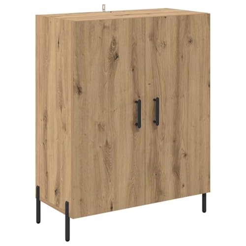 Mesa alta de roble Artisan mueble de salón de pared con diseño moderno y elegante 7