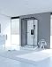 Produktbild Duschkabine Fertigdusche MARWELL City 90 x 90 x 230 cm  Dusche komplett mit Fronteinstieg