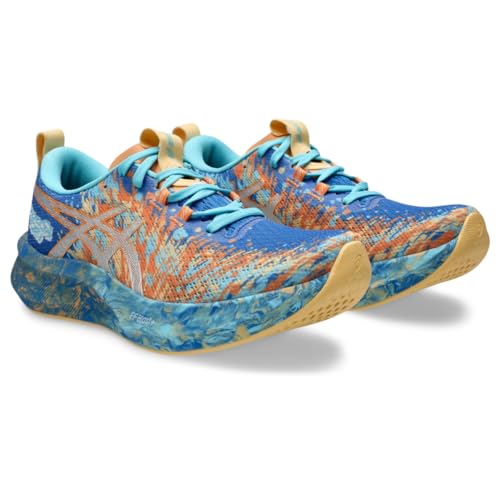 ASICS ASICS Women's Noosa TRI 16 Running Shoes, 7.5, Nature Blue/Faded Orange