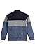 X RAY Boys (6-12) Full Zip Fleece Flannel Lining Sweater, Kids Mock Neck Knit Sweater for Spring, Fall and Winter