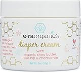 Era Organics Diaper Rash Cream – Plant Based Extra Soothing Zinc Oxide Diaper Rash Moisturizer with Aloe Vera, Chamomile, Calendula, Rose Hip & More for Itchy, Dry, Damage Prone Sensitive Skin 2oz