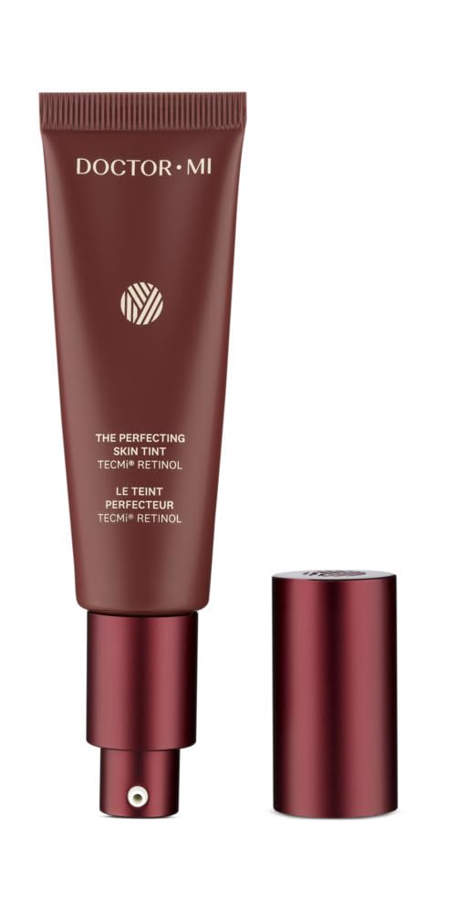 THE PERFECTING SKIN TINT | 3-in-1: Getönte Gesichtspflege, Schutz & Farbe | Ultra Natural Pigments, TECMi!® Retinol, SPF 30, Deep Hydration Complex & Ceramide | Anti-Aging + Zellerneuerung