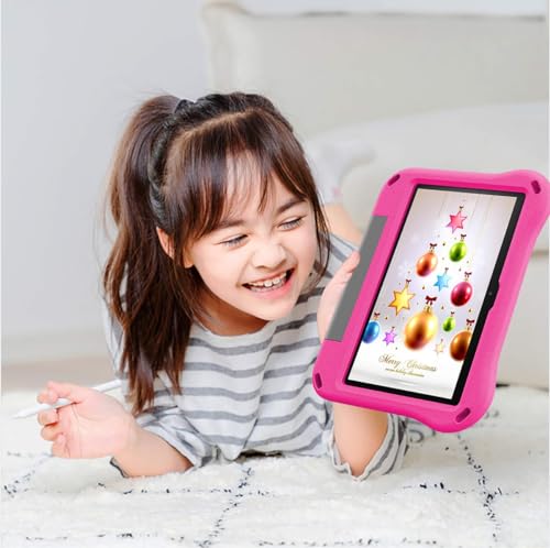 Amazon Fire HD 10 tablet Case for Kids(11th/13th Generation, 2021/2023 Release),Lightweight Shockproof Kid-Proof with Stand for Amazon Kindle Fire HD 10/Plus/Kids/Pro Tablet,Rose - Image 5
