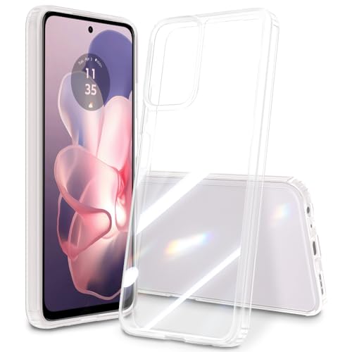 Image of Case for Motorola Moto G Power 5G 2024, Military Grade Drop Protection Phone Case, Yellowing Resistant, Anti-Scratch Hard PC Back, Shockproof Hard Ultra-Thin Protective Cover, Clear