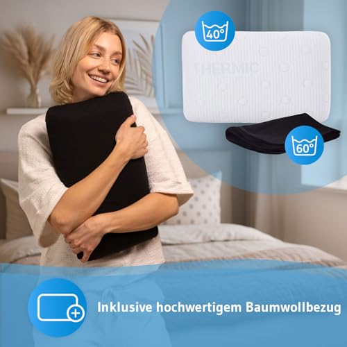 Reisekissen VOLAR | Ergonomisches Nackenkissen mit Memory-Foam | Kleines Kopfkissen für Reisen im...