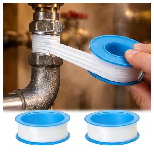 10Pcs Thread Seal Tapes PTFE Thread Seal Tape for Plumbers Leak Water Pipe