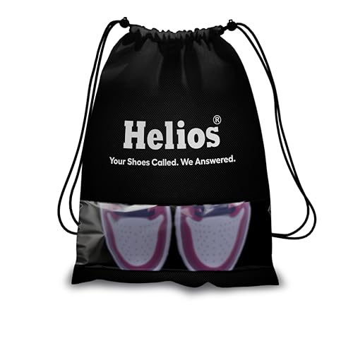 Image of Helios Shoe Bag | for Travel Bag for Man & Women | Shoes Cover for Storage at Home Gym | Reusable Travelling Accessories Organizer Pouch Travel Essentials |Footwear Bags for Travelling (Pack of 5)