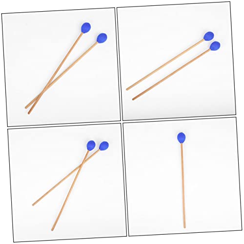 Juego de 2 Baquetas para Marimba de Lana con Mango Cómodo miniatura 4