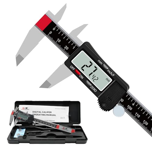 Calibrador digital de 6 pulgadas para evitar errores de medicion con pantalla LCD grande