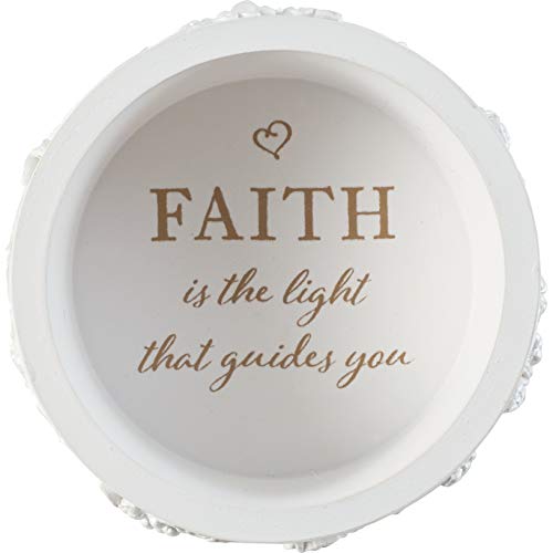 Precious Moments 202428 Faith Is The Light That Guides You Girl Resin Box With Rosary, One Size, Multicolored #TOP2