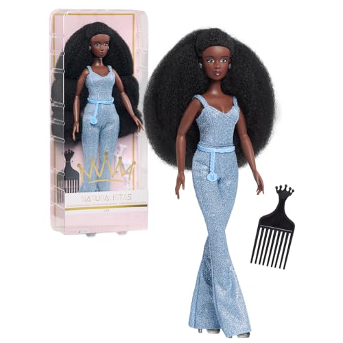 Muñeca Liya Fashion Doll Naturalistas 11.5 pulgadas miniatura 1
