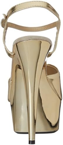 Ellie Shoes Women's 609-CHROME, Gold, 8 B US | Image 2