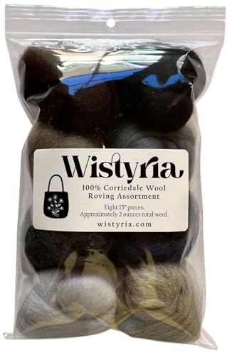 Wistyria Editions Wool Roving 15
