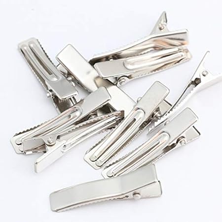 Amazon Co Jp Kuku工房 やっとこピン ベビークリップ ヘアクリップ ヘアアクセサリー ハンドメイド 50本セット 35mm ホビー