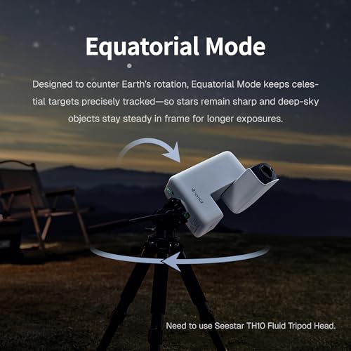 Image of ZWO Seestar S30 Pro Smart Telescope, App-Controlled Astrophotography | 4K Dual Camera, Auto Tracking & GoTo, One-Tap Capture & Processing, Milky Way & Star Trail, Deep Sky & Wide-Field Imaging