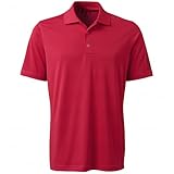 adidas Golf Men's Puremotion Solid Jersey Polo, University Red/Black, X-Large