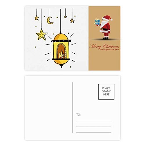 Cartes postales Père Noël en lot de 20 pour ne manquer de rien en décembre