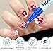 12 Colors Nail Art Pens Set, 2025 New Nail Art Markers for 3D Nail Art, Drawing Painting Liner Brush for DIY Nail Art Beauty Adorn Manicure Tools