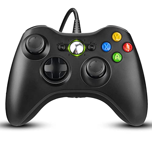 Image of Etpark Controller for Xbox 360, Xbox 360 Joystick Game Controller for Xbox 360 & Slim Console and PC Windows XP /7 /8 /10(Dark Grey)
