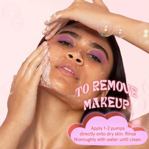 Herbivore Pink Cloud Creamy Jelly Cleanse – Hydrating Face Wash + Makeup Remover, Vegan, 50Ml / 1.7 Oz #TOP3