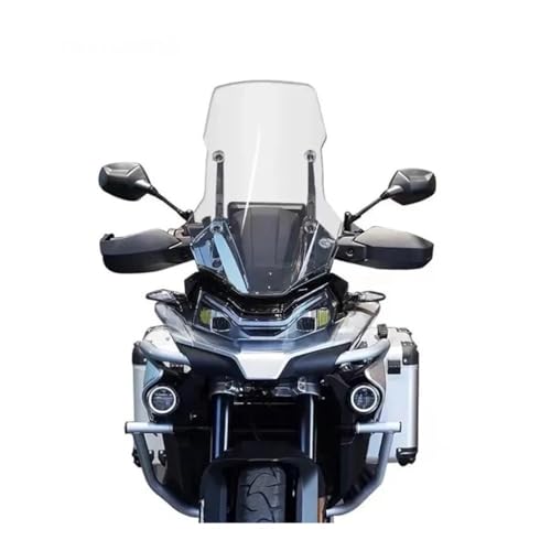 Motorrad Windschild Windschutzscheibe 52 Cm/57 cm, Passend Für MT 800, MT800 Motorrad, Grau