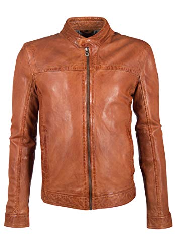 Gipsy Herren Gbryker Labuv Pelzmantel, Coñac, M