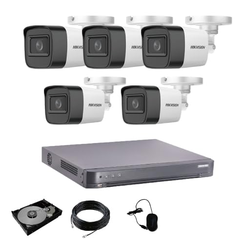 Amazon.co.jp: 防犯カメラ 5台 DVR 8ch HDD 2TB付き 防犯カメラ