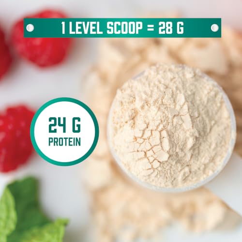 Image of NOW Sports, Whey Protein Isolate 24 g With BCAAs, Unflavored Powder, 1.2 lb