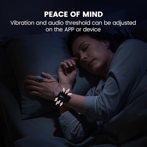 Image of Wellue Wrist Pulse Oximeter with Audio Reminder| Bluetooth Blood Oxygen Monitor Rechargeable for Continuous SPO2 Tracking with 72 Hours Battery Life, Free APP & PC Reports, Style 2
