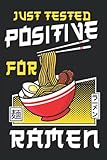 ram tester hardware  Just Tested Positive For Ramen: Ramen Noodle Notebook & Journal - Appreciation Gift Idea - 120 Lined Pages, 6x9 Inches, Matte Soft Cover