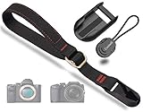 Kamera Handschlaufe Coolwill, Magnetischer Handschlaufe mit Schnellverschluss, Geeignet für Fujifilm, Nikon, Sony, Gopro usw. (Schwarz)