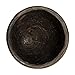 Creative Co-Op Rustic Paulownia Footed Wood Bowl, Charred Brown