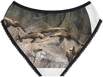 Sea Lions Panties, Sea Lions Underwear, Briefs, Cotton Briefs, Funny Underwear, Panties For Women