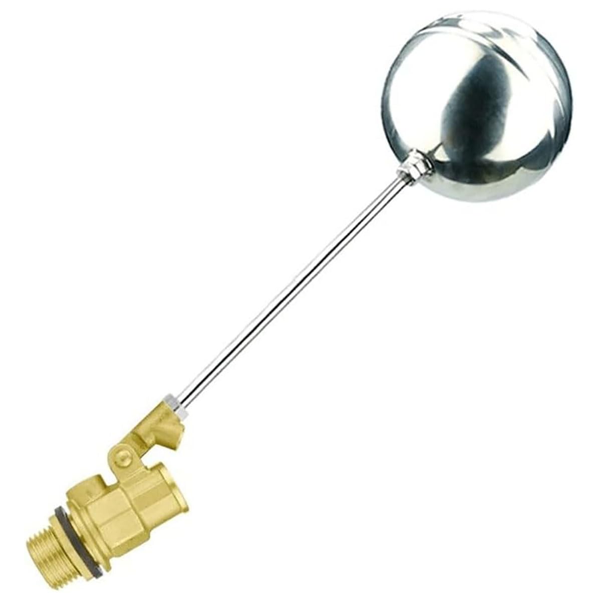 Valve à flotteur en laiton 1/2' pour contrôle de niveau de réservoir d'eau