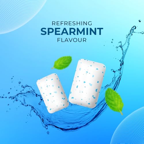 Nicosure Nicotine Gum-2mg-Pack of 24-240 Gums|Tobacco Control Aid|Spearmint Flavour|Doctors' Preference|Aids in Quitting Tobacco|Great taste| Long lasting flavour|Sugar-free