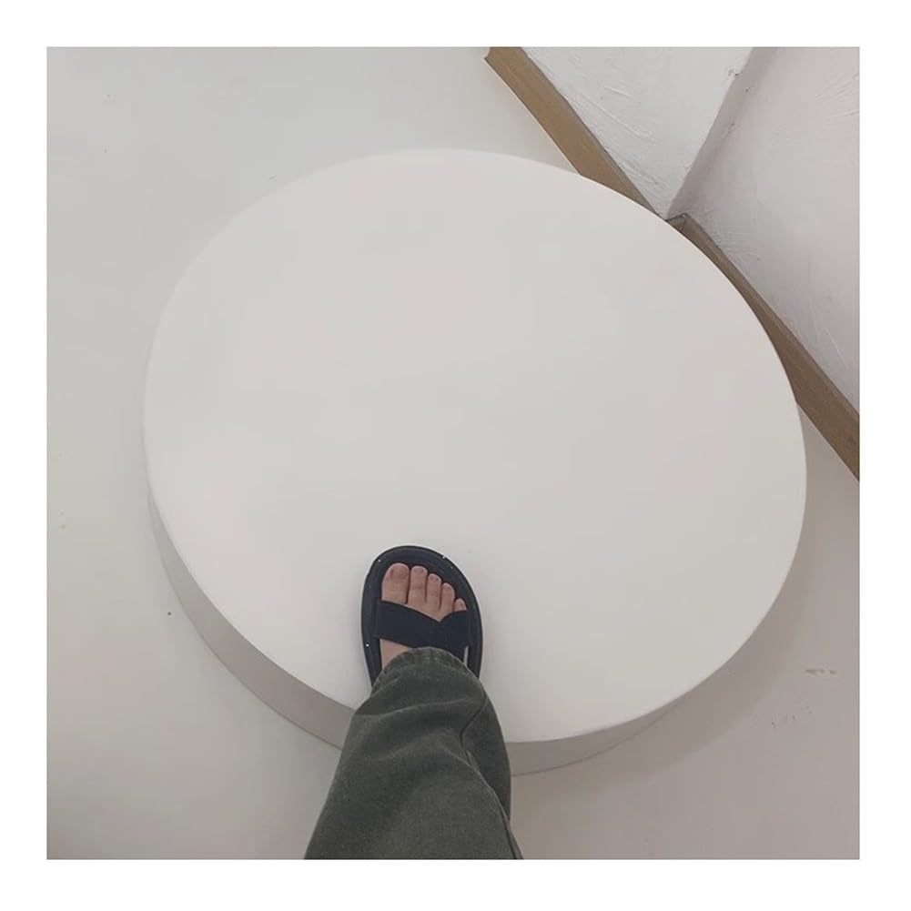 Rygcrud Round Display Pedestal Stand, Bridal Riser Stage Platform for Store Display, Universal Cylinder Event Decoration Platform for Mannequin Boutique(50x20cm)