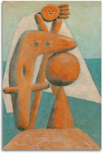 Lienzo de Pablo Picasso cuadro grabado de alta fidelidad estética abstracta para hogar 30x45