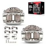 Torchbeam Rear Brake Calipers Set for Chevrolet 1999-2002 Silverado 1500, GMC 1999-2002 Sierra 1500, Chevrolet 2001 Tahoe, Rear Left and Rear Right Calipers Replace # 18B4727+18B4726