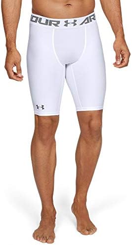 Under Armour Men's HeatGear® Armour Long Compression Shorts SM White : Buy  Online at Best Price in KSA - Souq is now Amazon.sa: Fashion