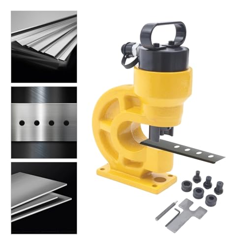 31 Ton Hydraulic Press Punch Set for Metalworking, 310KN Precision Positioning for Liquid Sheet Metal Fabrication, Heavy-Duty Tool for Professionals