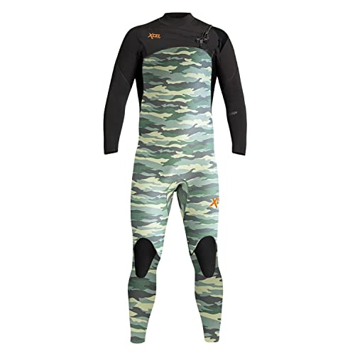 2023 Xcel Mens Comp 3/2mm Wetsuit MN32ZXC0C - Camo/Black Xcel Mens Size - L