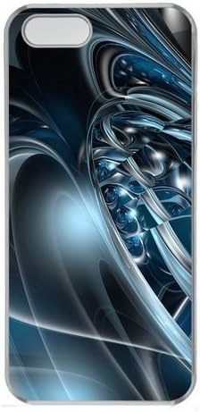3D Abstract Hd Polycarbonate Plastic Hard Case for iPhone 5S and iPhone 5 Transp