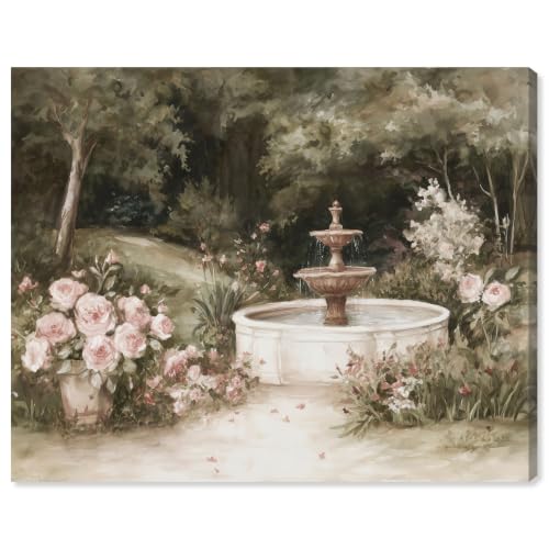 Secret Tuileries II Canvas Print Vintage Wall Art by Art Remedy, Gallery Wrapped, 30 x 24