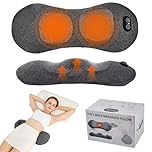 3-in-1 Triple Fusion Back Massager, Electric Lumbar Support Pillow with Smart Air Lift Traction, Heat & Vibration Massage for Lower Back Pain Relief, Back Pain Relief Devices for Home Office Car Bed