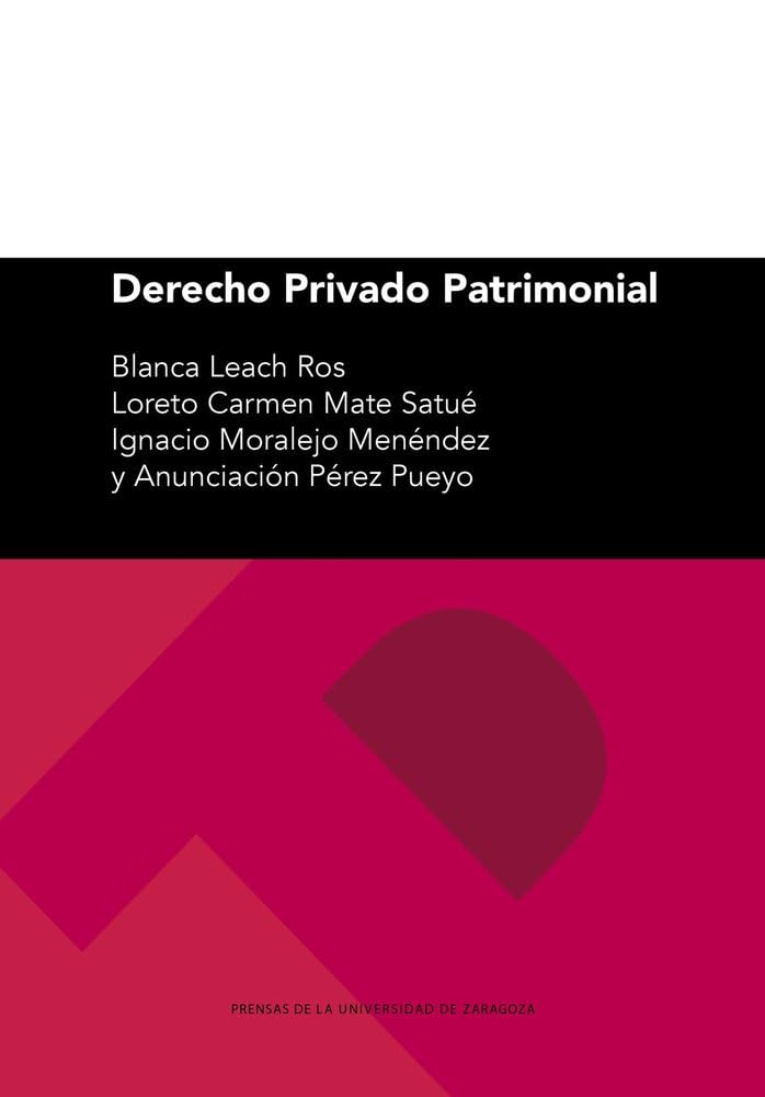 Derecho Privado Patrimonial (Textos Docentes)