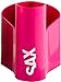 Produktbild SAX 'Loop' Stiftehalter in Magenta  Schreibtischorganizer mit 3 Tropfenförmigen Fächern, Unterschiedliche Höhen für Vielseitige Aufbewahrung, Langlebig & Bruchfest